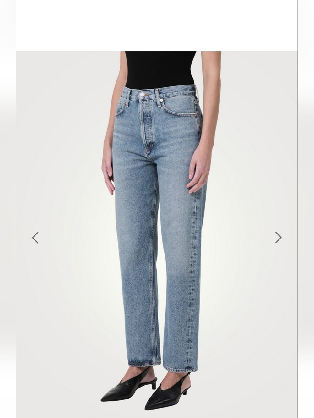 Agolde straight Leg the 90s  jean